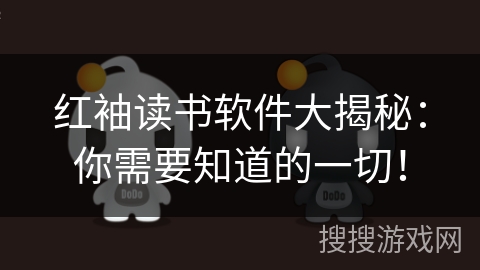 红袖读书软件大揭秘：你需要知道的一切！
