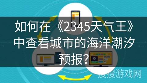 如何在《2345天气王》中查看城市的海洋潮汐预报？