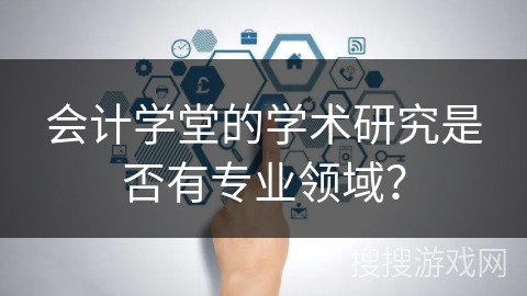 会计学堂的学术研究是否有专业领域？
