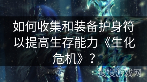 如何收集和装备护身符以提高生存能力《生化危机》？