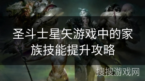 圣斗士星矢游戏中的家族技能提升攻略