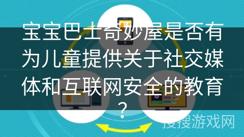 宝宝巴士奇妙屋是否有为儿童提供关于社交媒体和互联网安全的教育？