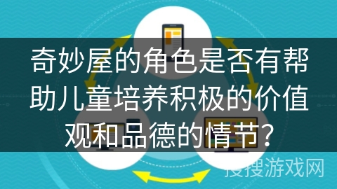 奇妙屋的角色是否有帮助儿童培养积极的价值观和品德的情节？