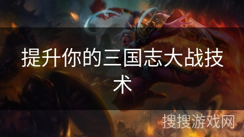 提升你的三国志大战技术