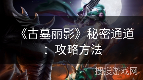 《古墓丽影》秘密通道：攻略方法