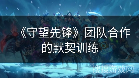 《守望先锋》团队合作的默契训练