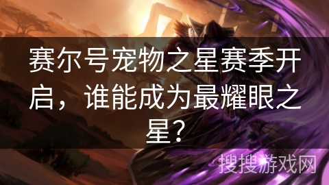 赛尔号宠物之星赛季开启，谁能成为最耀眼之星？