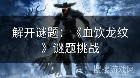 解开谜题：《血饮龙纹》谜题挑战
