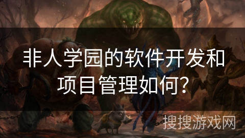 非人学园的软件开发和项目管理如何? 非人学园的软件开发和项目管理如何?