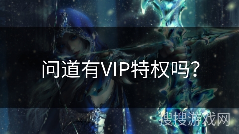 问道有VIP特权吗？