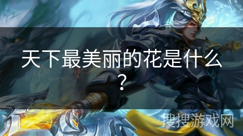 天下最美丽的花是什么？