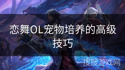 恋舞OL宠物培养的高级技巧