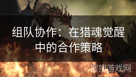 组队协作：在猎魂觉醒中的合作策略