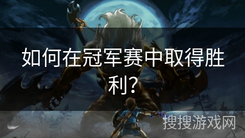 如何在冠军赛中取得胜利？