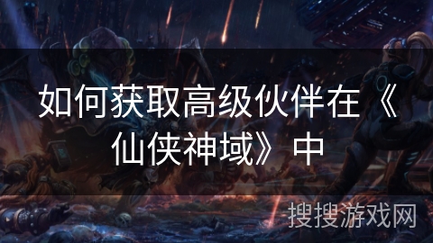 如何获取高级伙伴在《仙侠神域》中