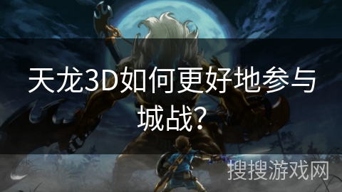 天龙3D如何更好地参与城战？