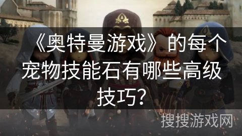《奥特曼游戏》的每个宠物技能石有哪些高级技巧？