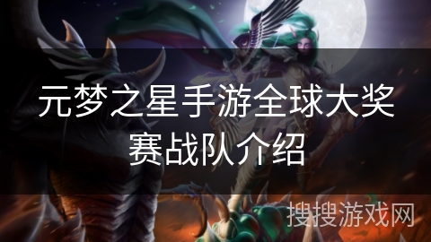 元梦之星手游全球大奖赛战队介绍