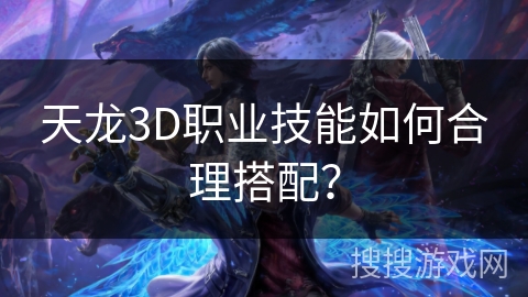 天龙3D职业技能如何合理搭配？