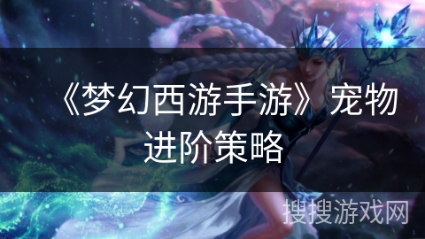 《梦幻西游手游》宠物进阶策略