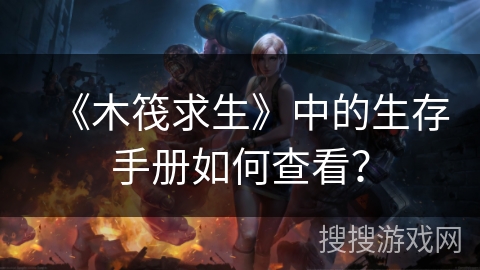 《木筏求生》中的生存手册如何查看？