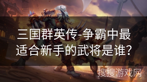三国群英传-争霸中最适合新手的武将是谁? 三国群英传-争霸中最适合新手的武将是谁?