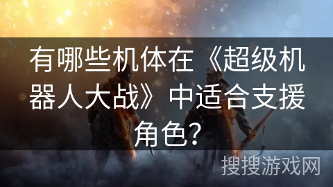 有哪些机体在《超级机器人大战》中适合支援角色？
