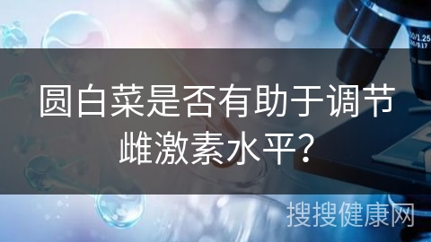 圆白菜是否有助于调节雌激素水平？