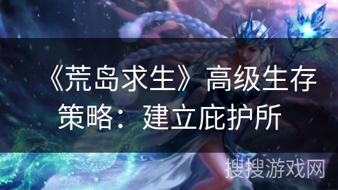 《荒岛求生》高级生存策略：建立庇护所