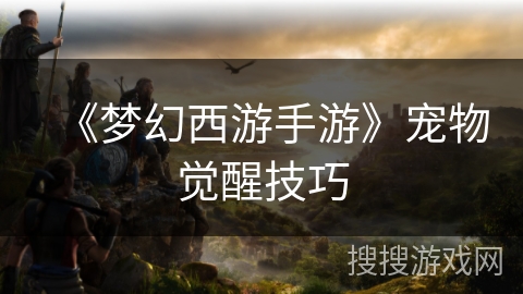 《梦幻西游手游》宠物觉醒技巧