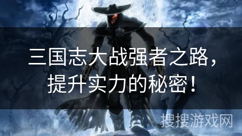 三国志大战强者之路,提升实力的秘密! 三国志大战强者之路,提升实力的秘密!