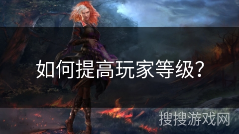如何提高玩家等级？
