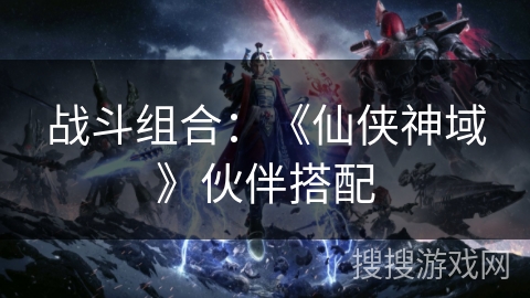 战斗组合:《仙侠神域》伙伴搭配 战斗组合:《仙侠神域》伙伴搭配
