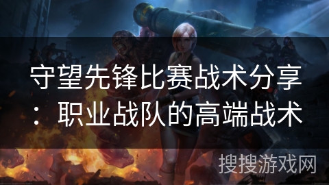 守望先锋比赛战术分享：职业战队的高端战术