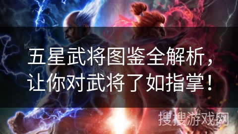 五星武将图鉴全解析，让你对武将了如指掌！