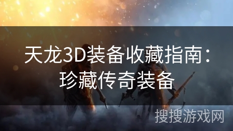 天龙3D装备收藏指南：珍藏传奇装备