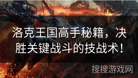 洛克王国高手秘籍，决胜关键战斗的技战术！
