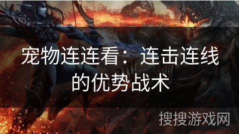 宠物连连看：连击连线的优势战术