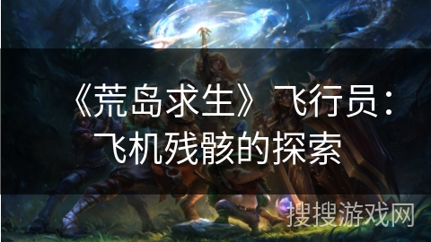 《荒岛求生》飞行员：飞机残骸的探索