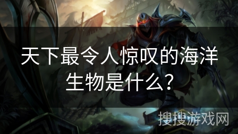 天下最令人惊叹的海洋生物是什么？