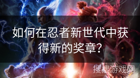 如何在忍者新世代中获得新的奖章？