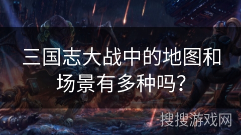 三国志大战中的地图和场景有多种吗？