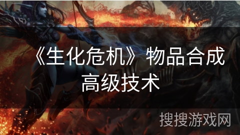 《生化危机》物品合成高级技术 《生化危机》物品合成高级技术