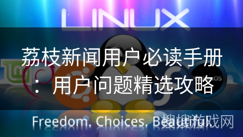 荔枝新闻用户必读手册：用户问题精选攻略