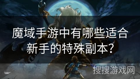 魔域手游中有哪些适合新手的特殊副本？