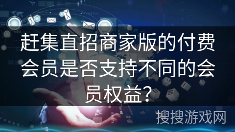 赶集直招商家版的付费会员是否支持不同的会员权益？