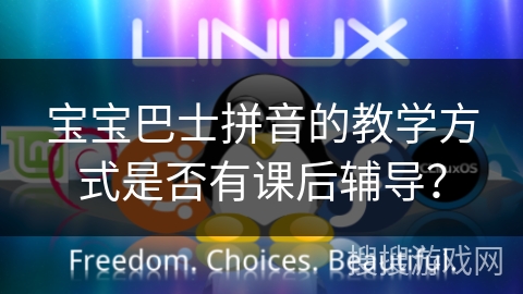 宝宝巴士拼音的教学方式是否有课后辅导？