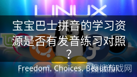 宝宝巴士拼音的学习资源是否有发音练习对照？