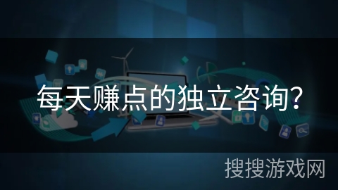 每天赚点的独立咨询？