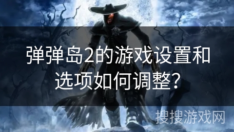 弹弹岛2的游戏设置和选项如何调整？